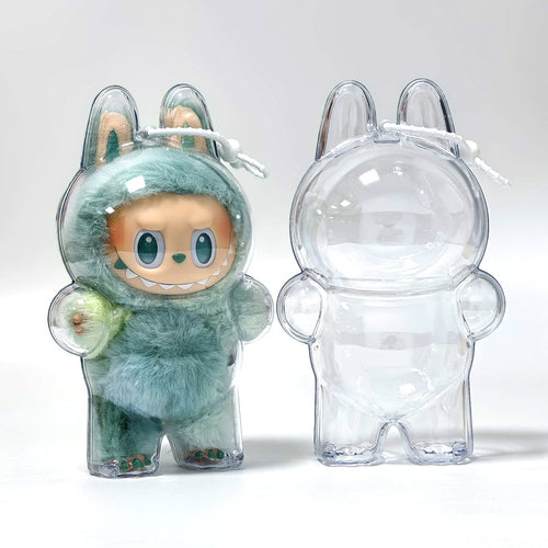 Transparent Protective Case for Popular Dolls Accessories 3 with Macaron Design - High Quality